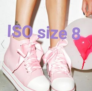 iso Yru pink platform shoes